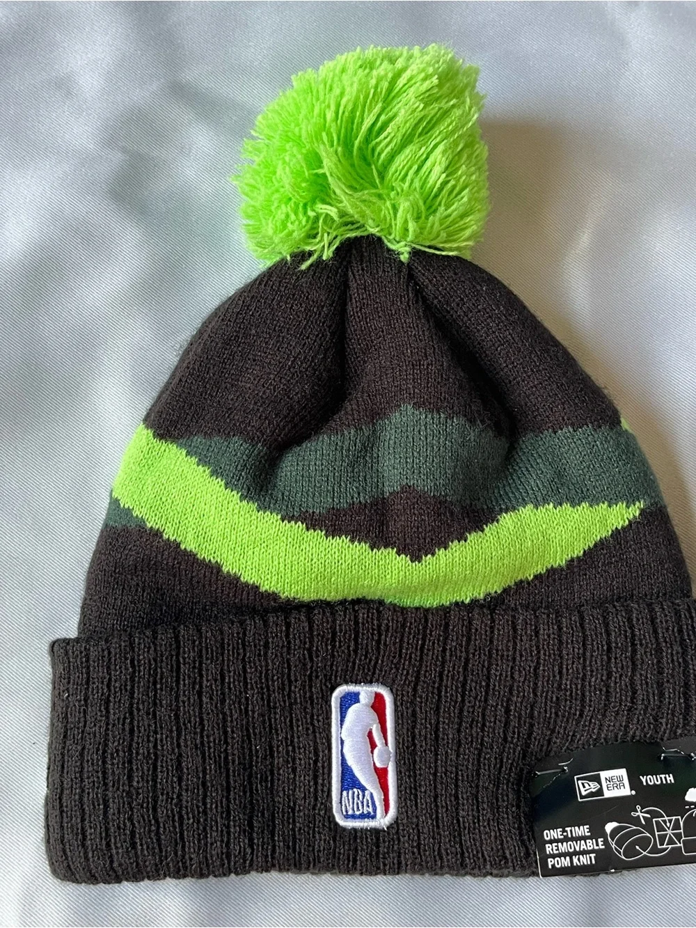 New Era Youth 2024-25 City Edition Boston Celtics Knit Hat